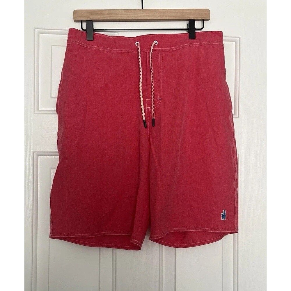 Johnnie O Board Shorts Pink Size Large Swim Lined